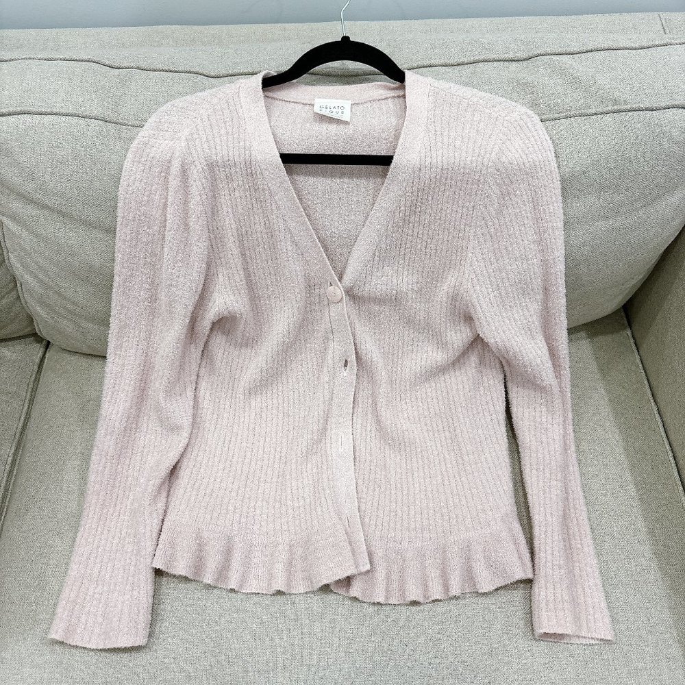 90% NEW GELATO PIQUE SWEATER, SIZE S